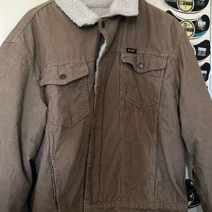 Warm jacket, but little bit of faded